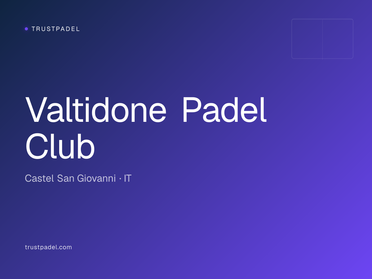 Valtidone Padel Club padel club
