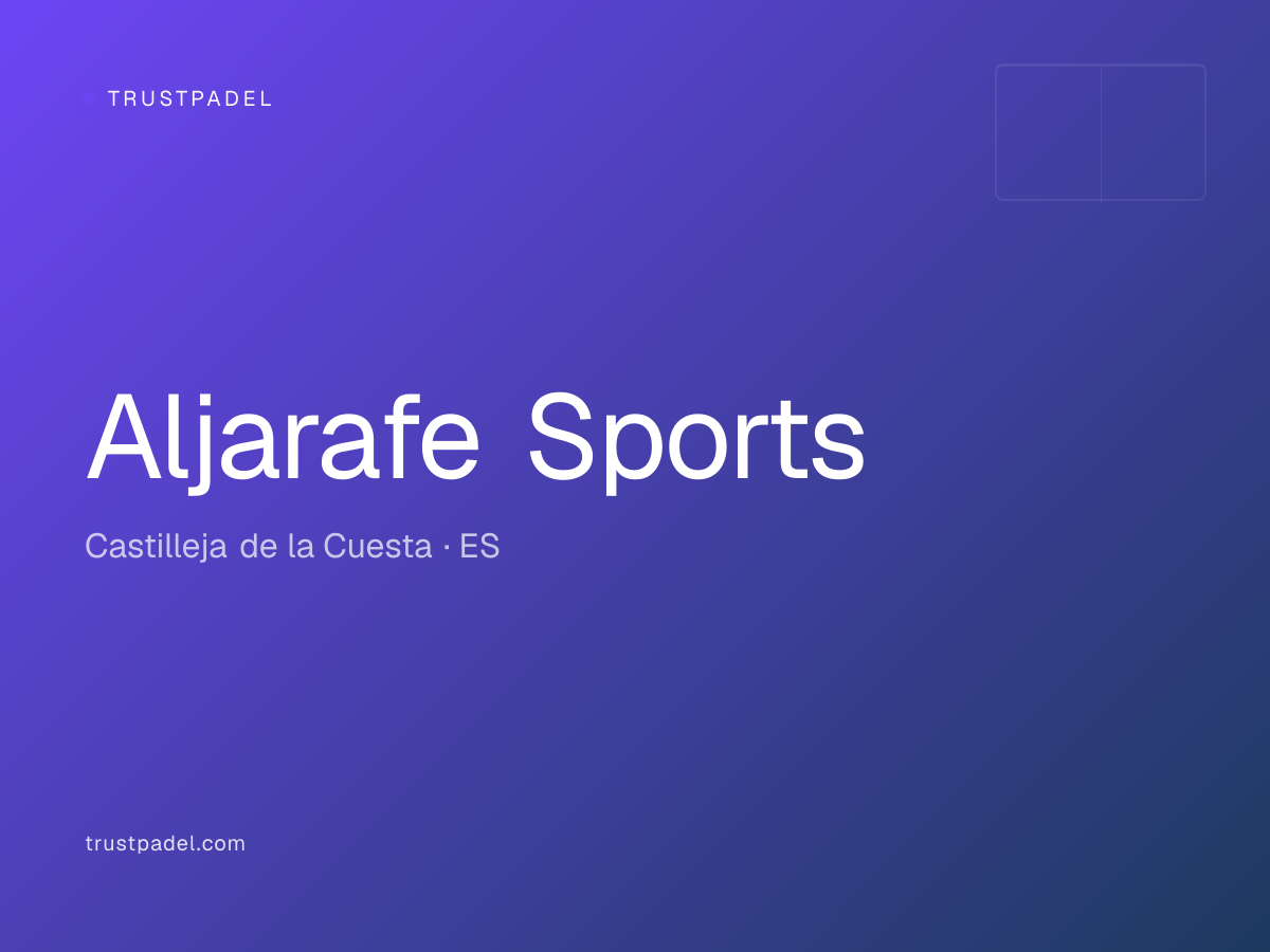 Aljarafe Sports padel club