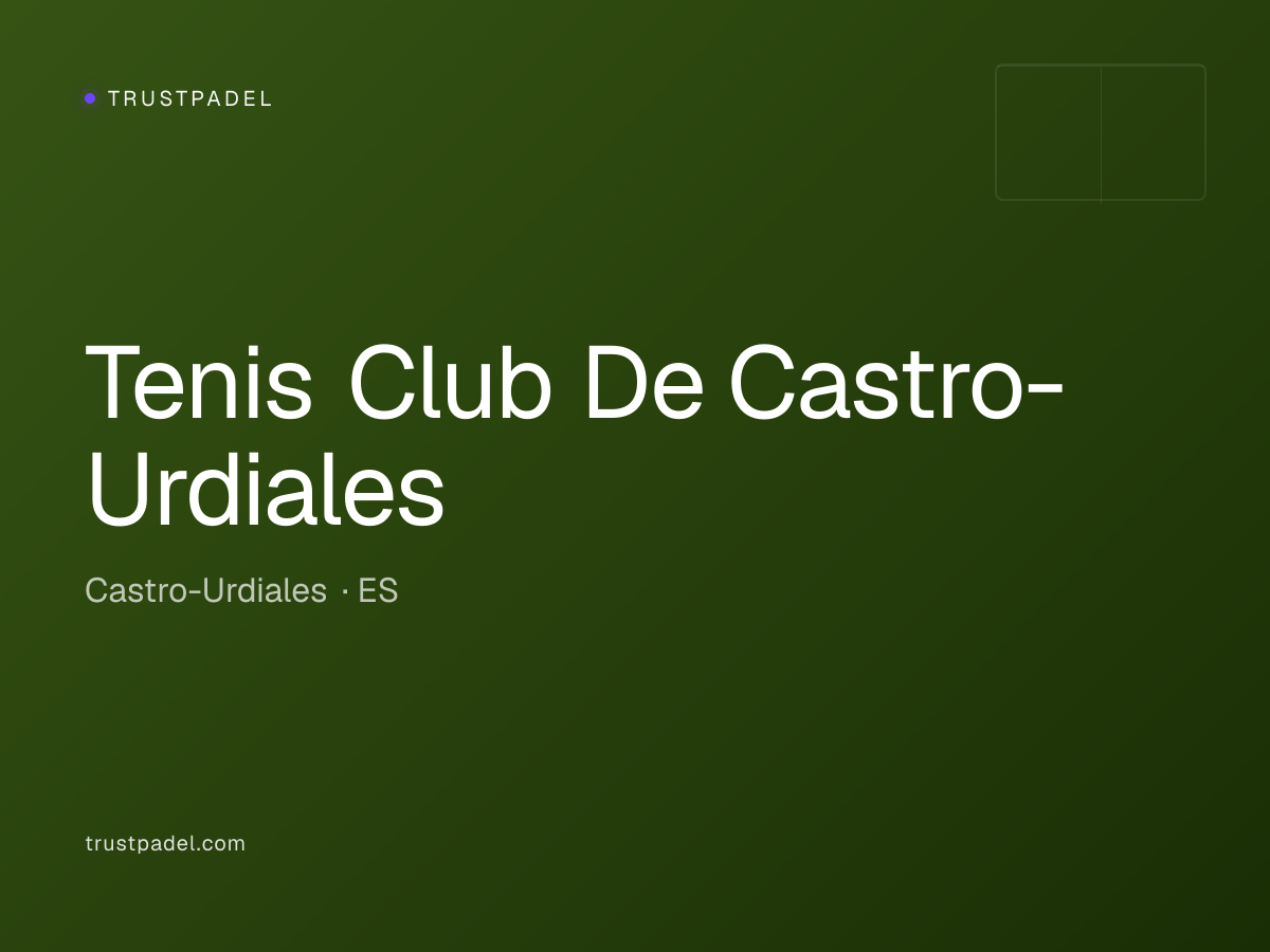 Tenis Club De Castro-Urdiales padel club
