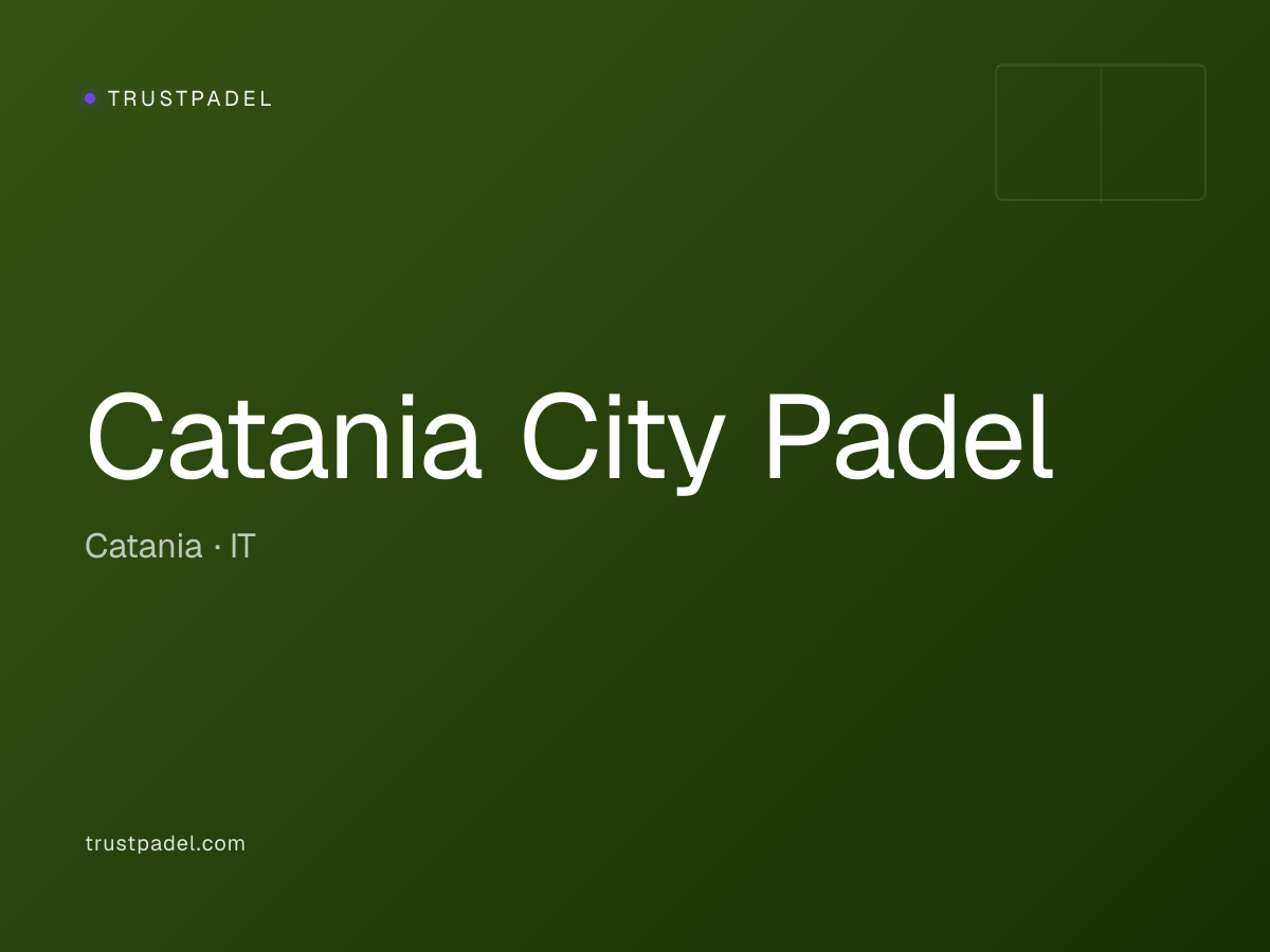Catania City Padel padel club