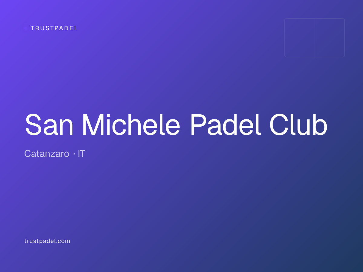 San Michele Padel Club padel club