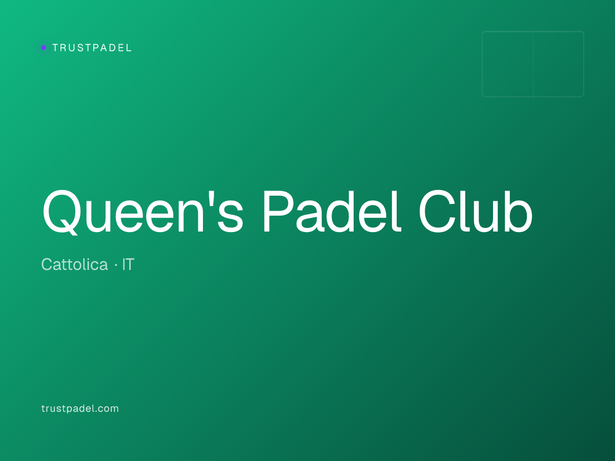 Queen's Padel Club padel club