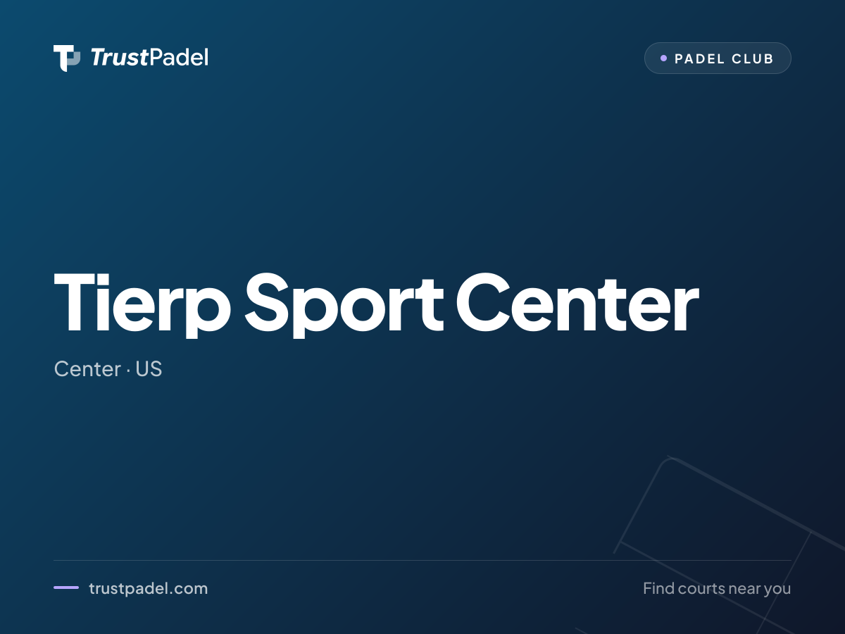 Tierp Sport Center padel club