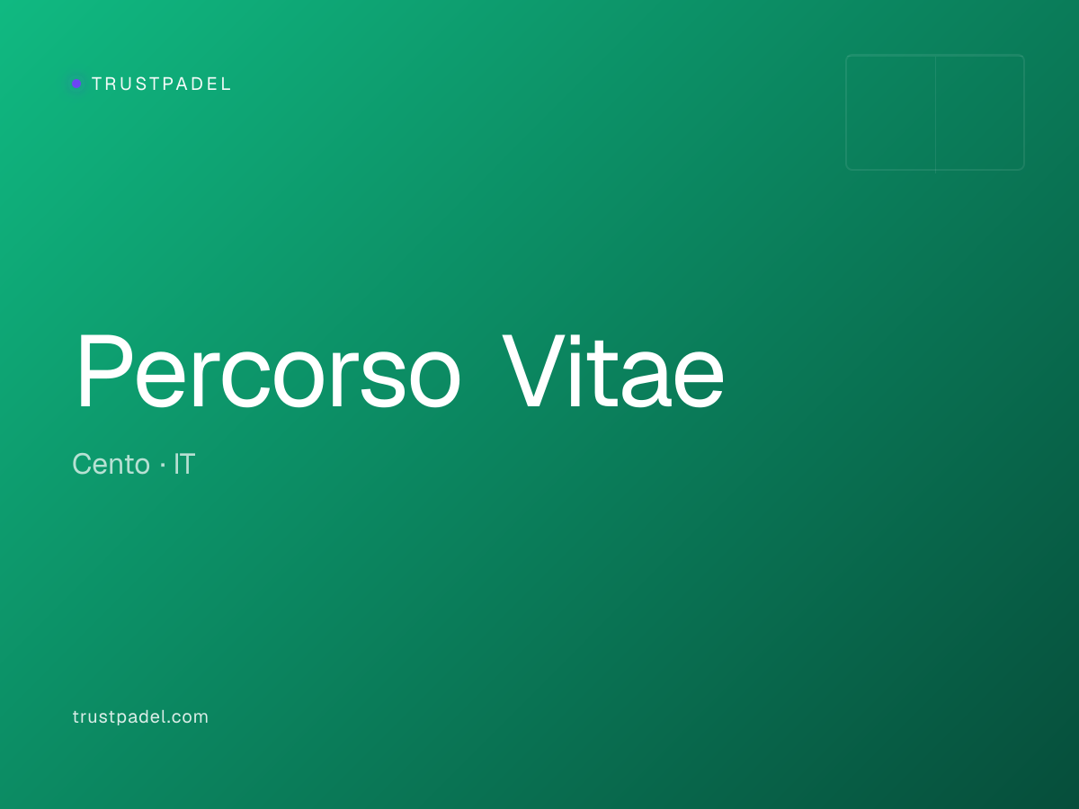 Percorso Vitae padel club
