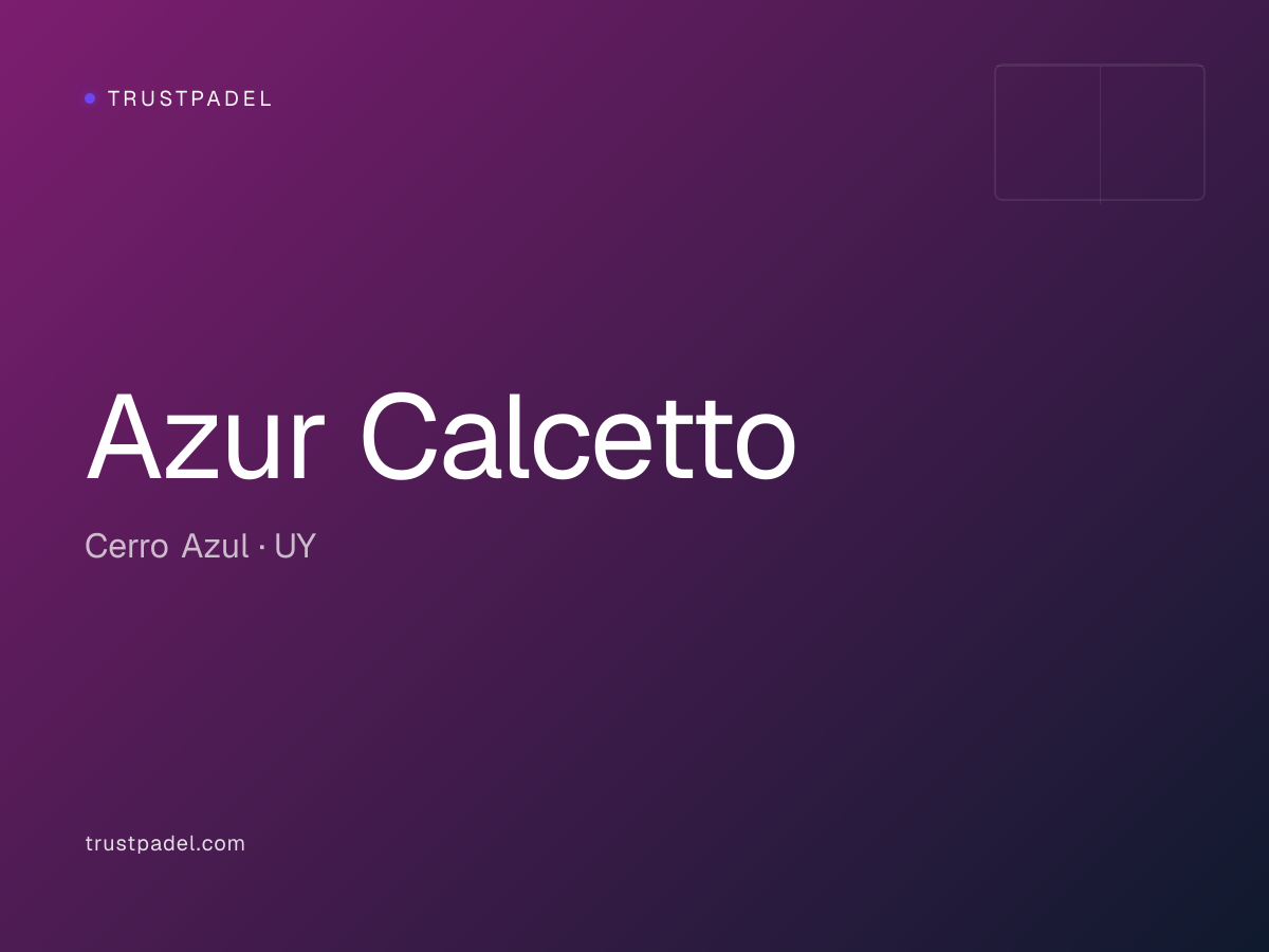 Azur Calcetto padel club
