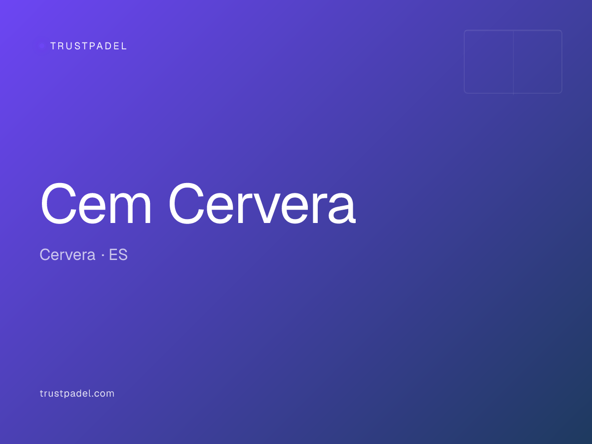 Cem Cervera padel club