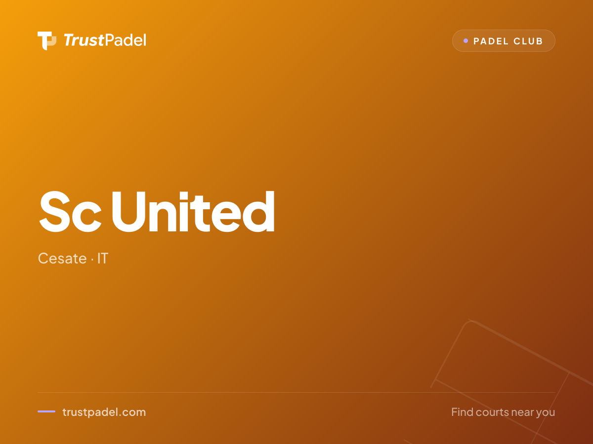 Sc United padel club