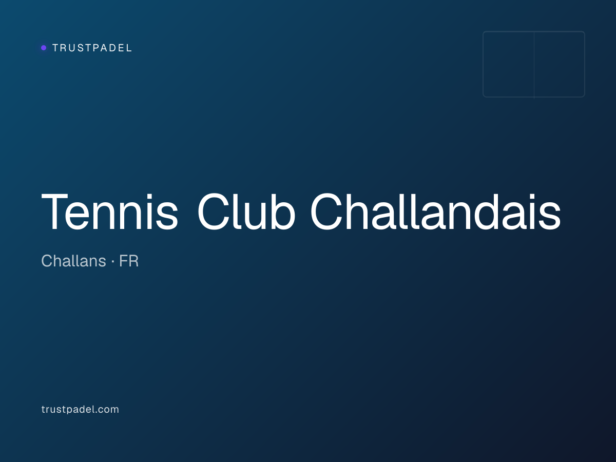 Tennis Club Challandais padel club