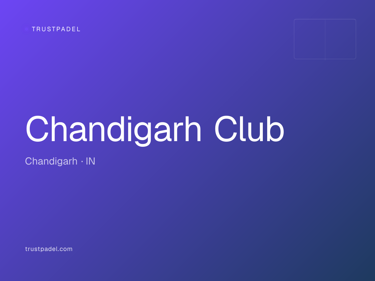 Chandigarh Club padel club