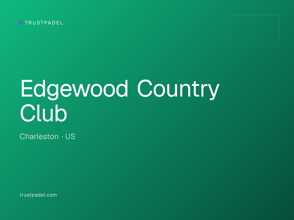 Edgewood Country Club padel club