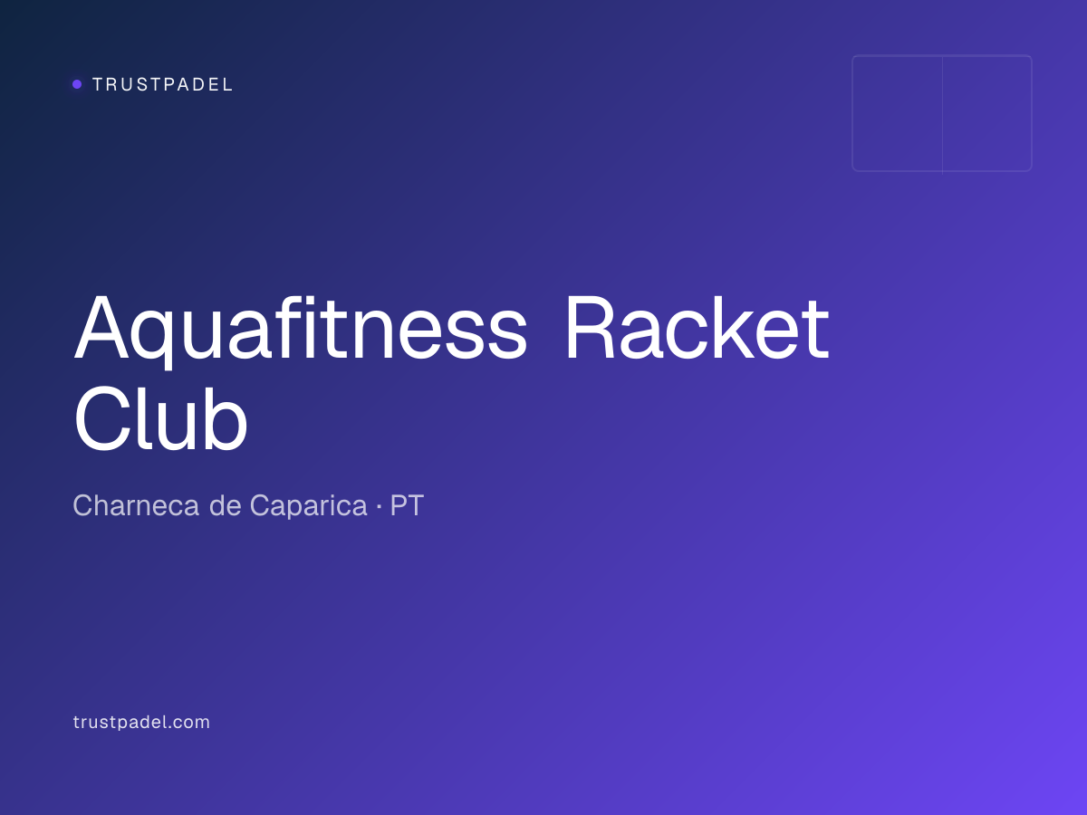 Aquafitness Racket Club padel club