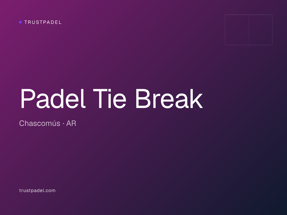 Padel Tie Break padel club