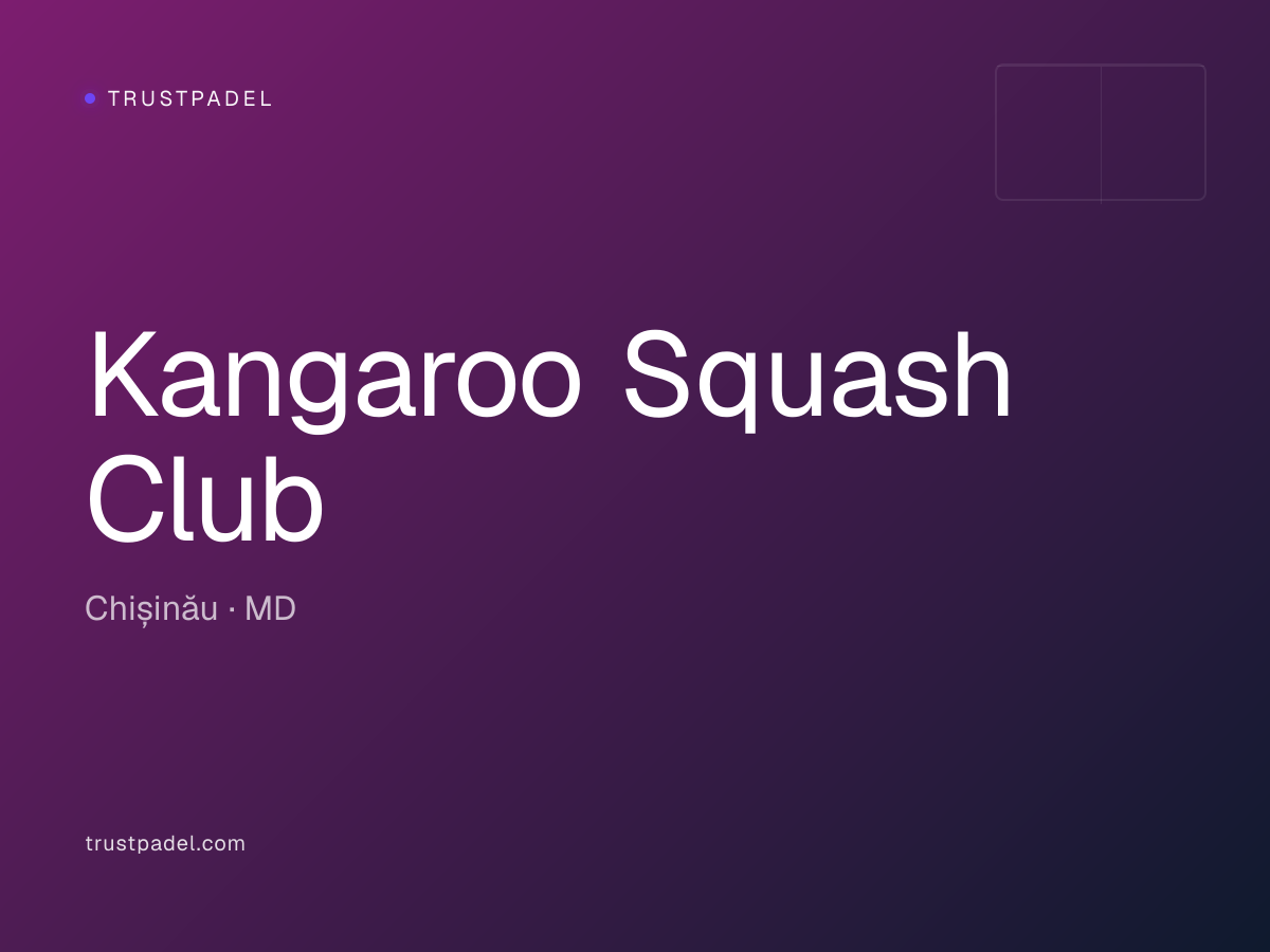 Kangaroo Squash Club padel club
