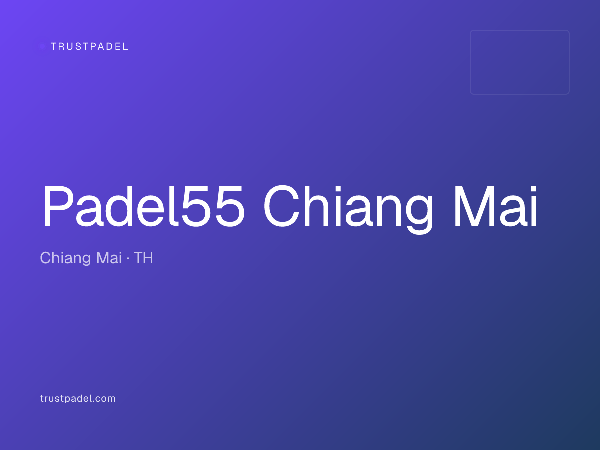 Padel55 Chiang Mai padel club