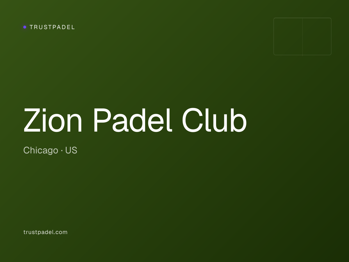 Zion Padel Club padel club