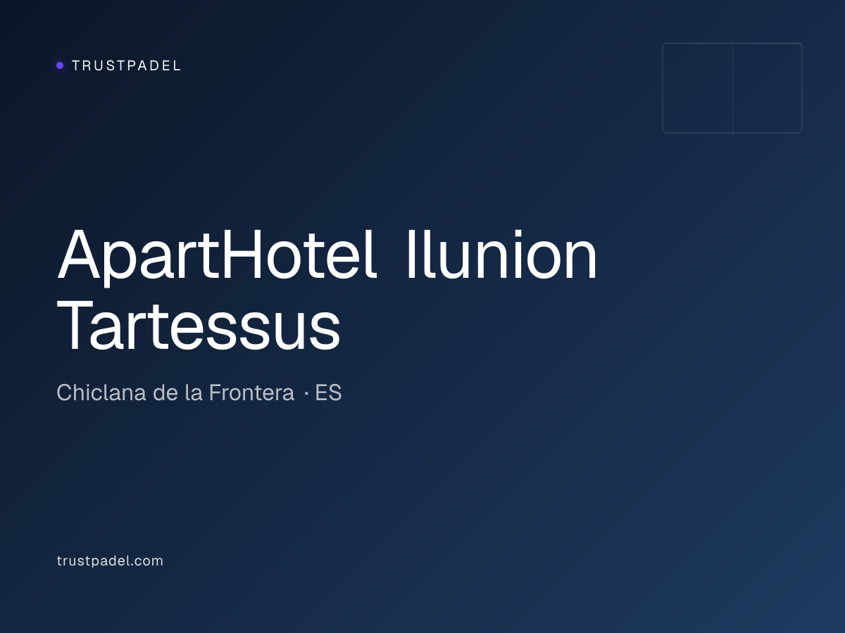 ApartHotel Ilunion Tartessus padel club