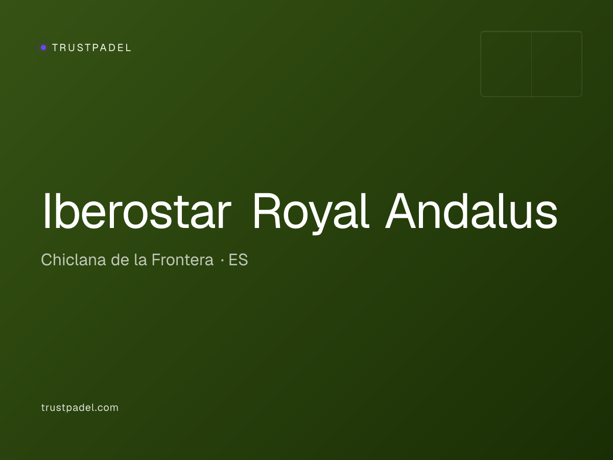 Iberostar Royal Andalus padel club