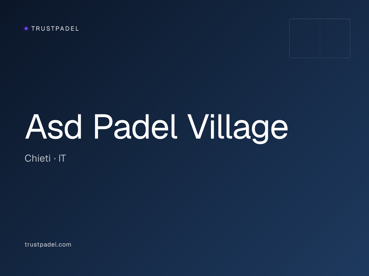 Asd Padel Village padel club