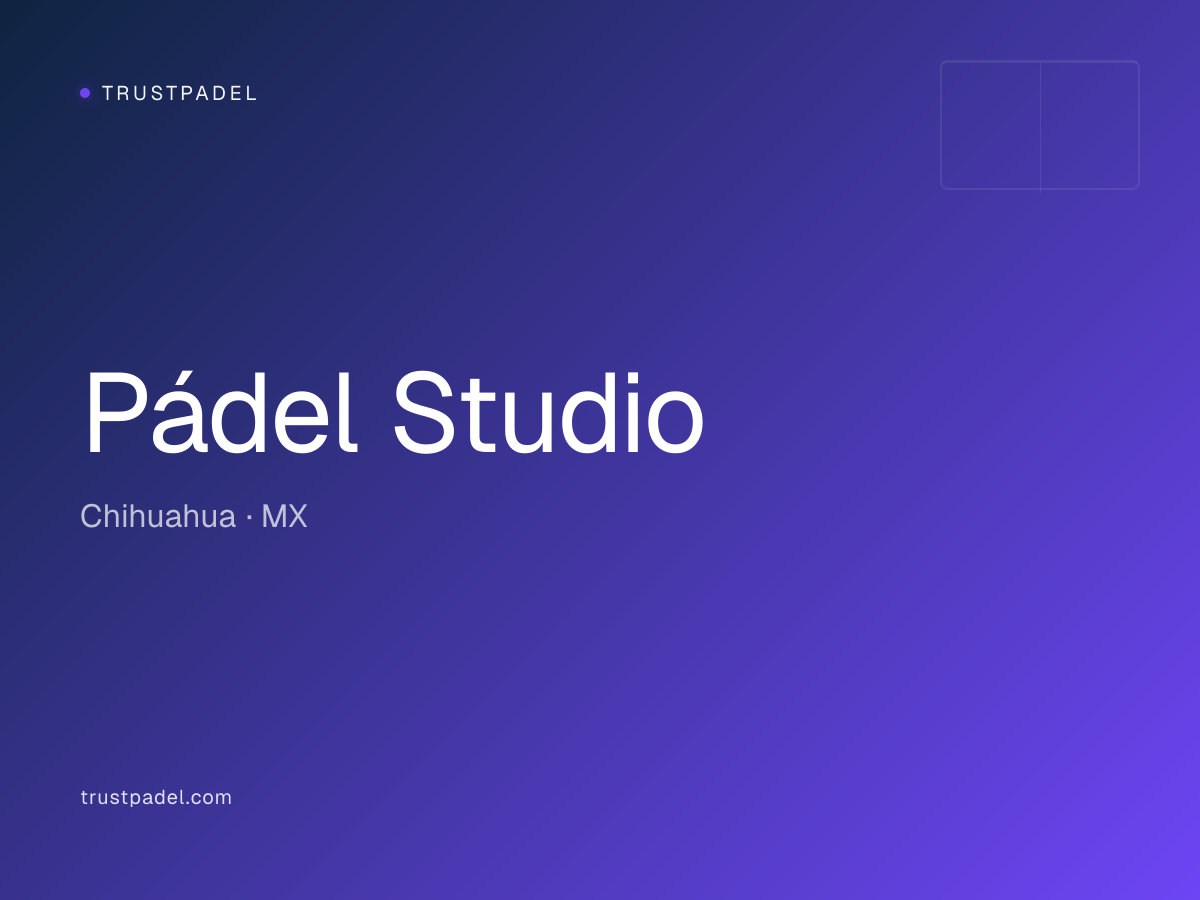 Pádel Studio padel club
