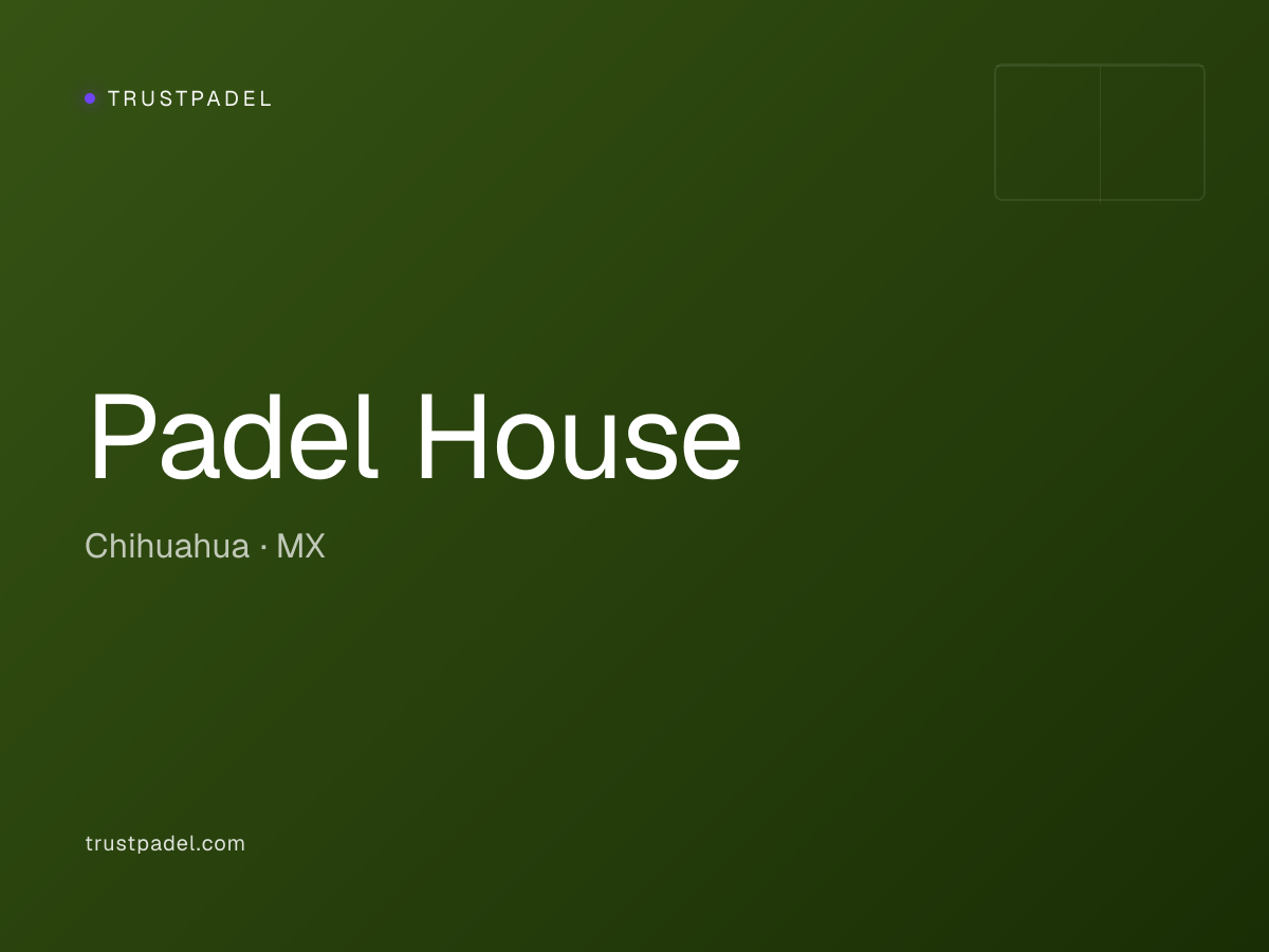 Padel House padel club
