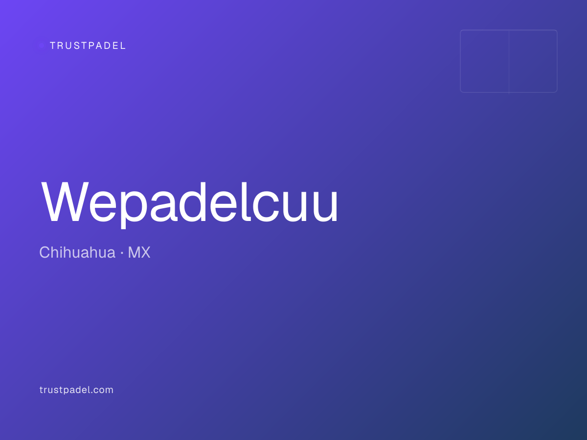 Wepadelcuu padel club