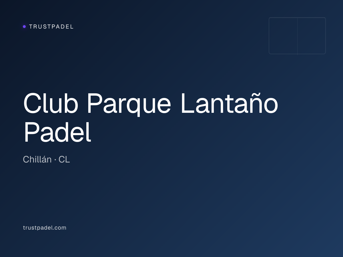 Club Parque Lantaño Padel padel club
