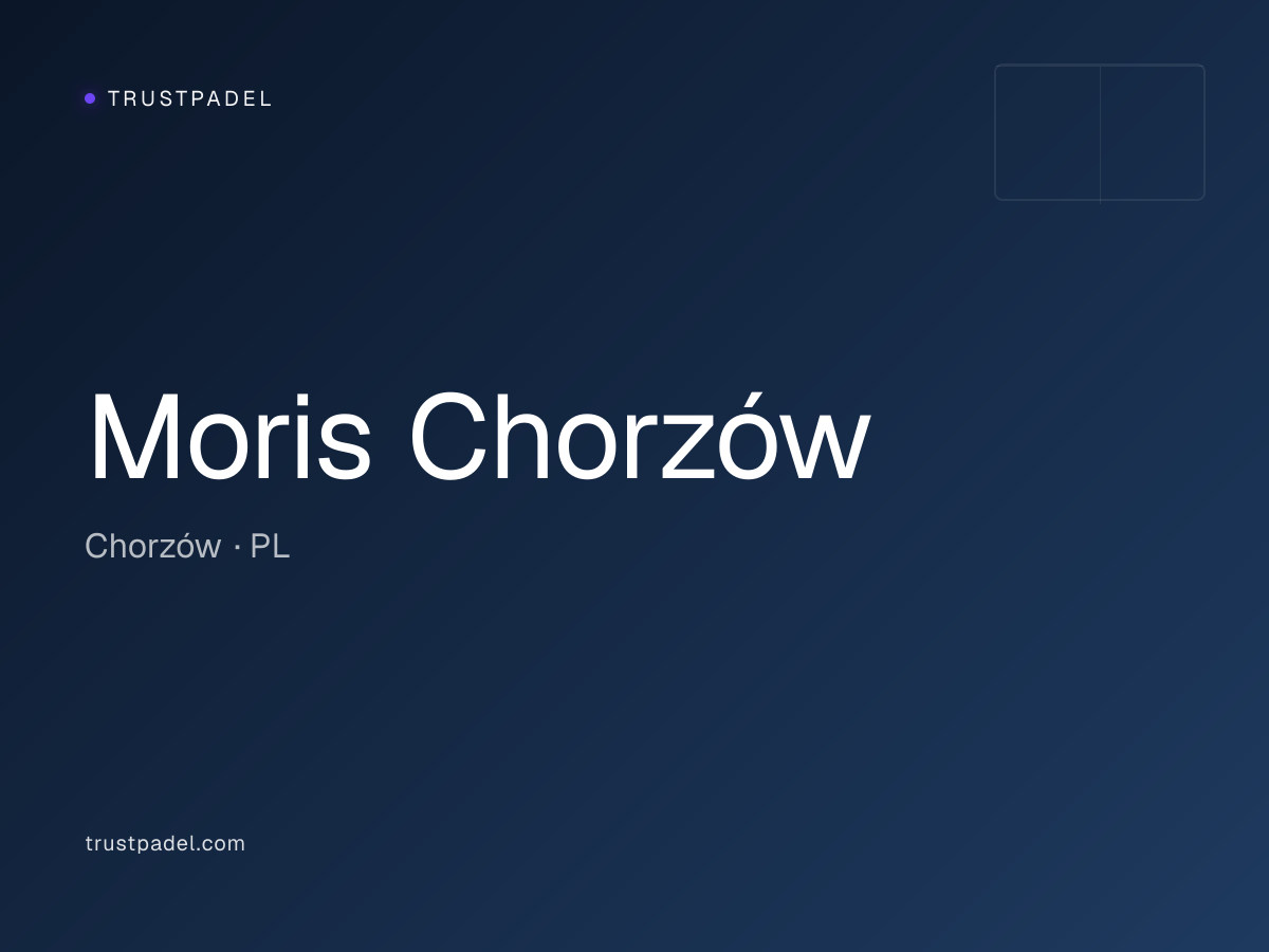 Moris Chorzów padel club