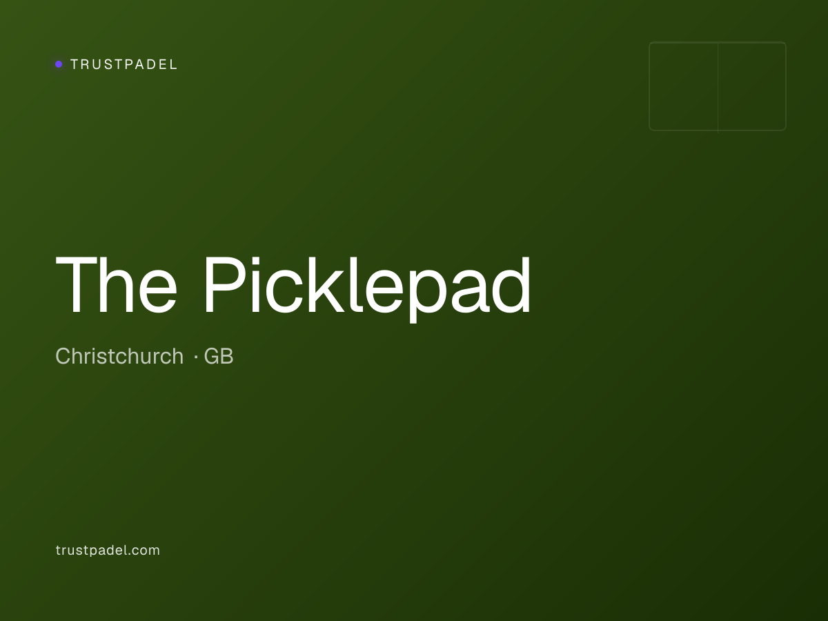 The Picklepad padel club