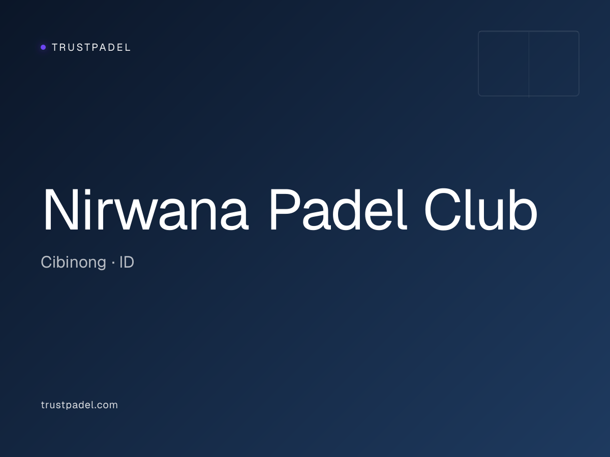 Nirwana Padel Club padel club