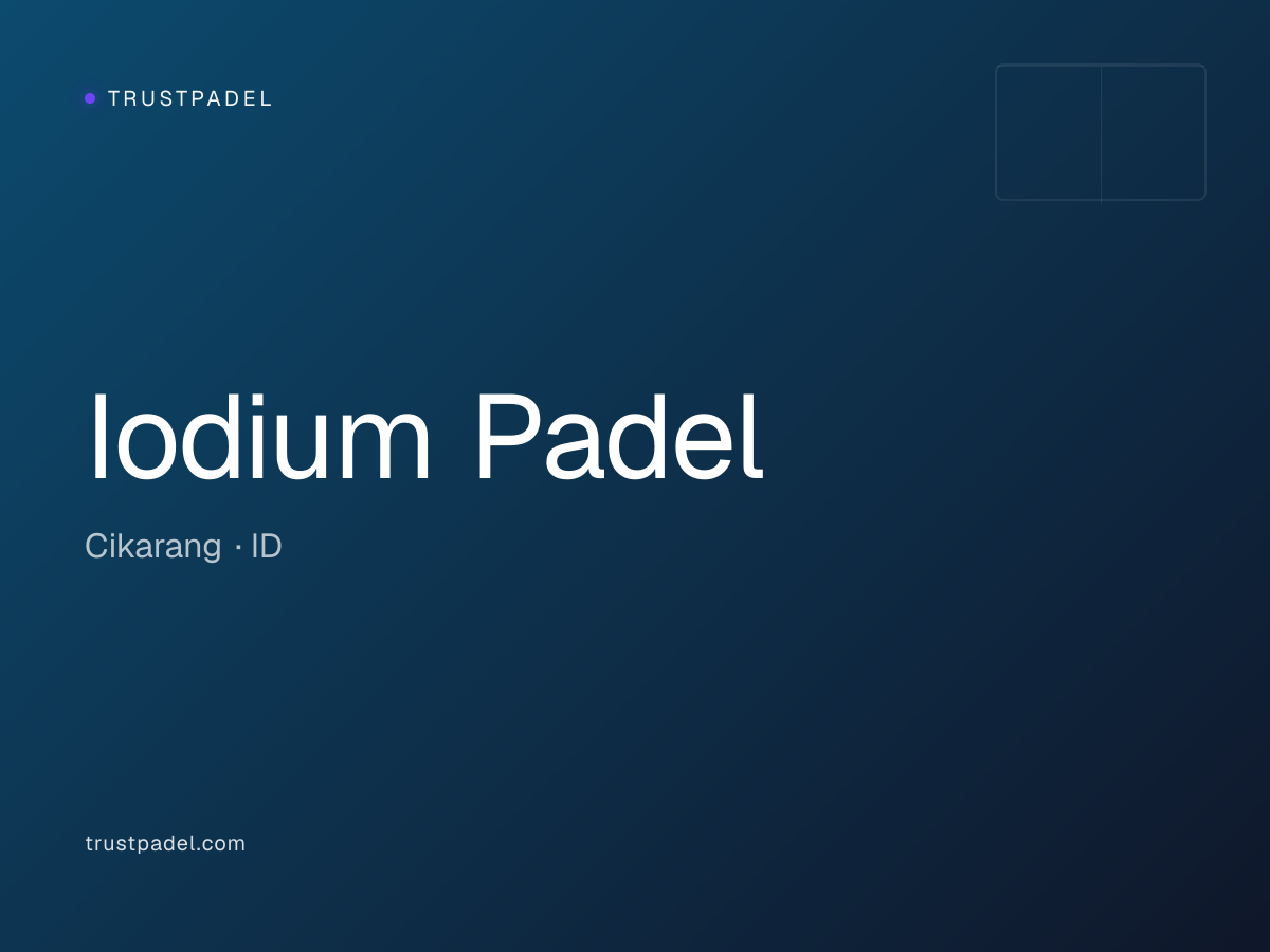 Iodium Padel padel club