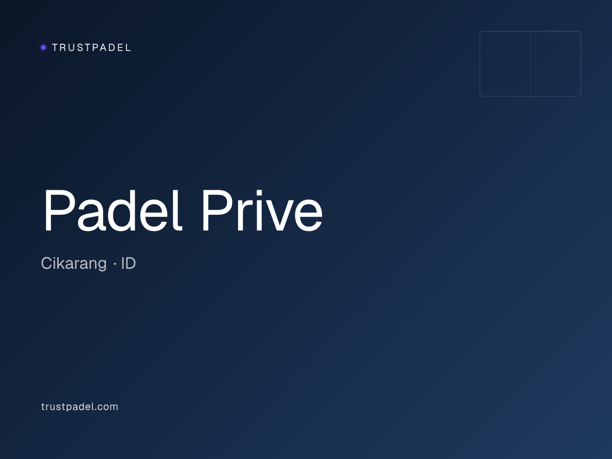 Padel Prive padel club
