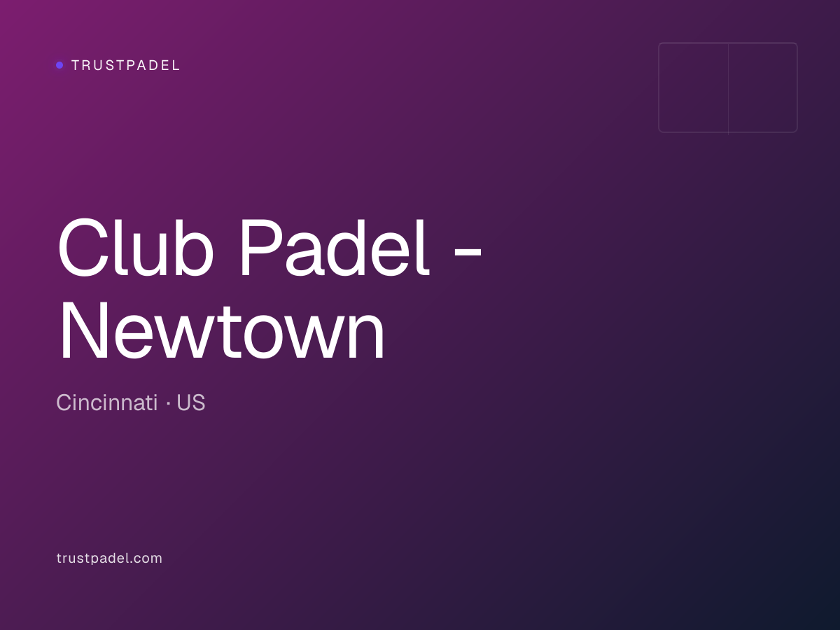 Club Padel - Newtown padel club