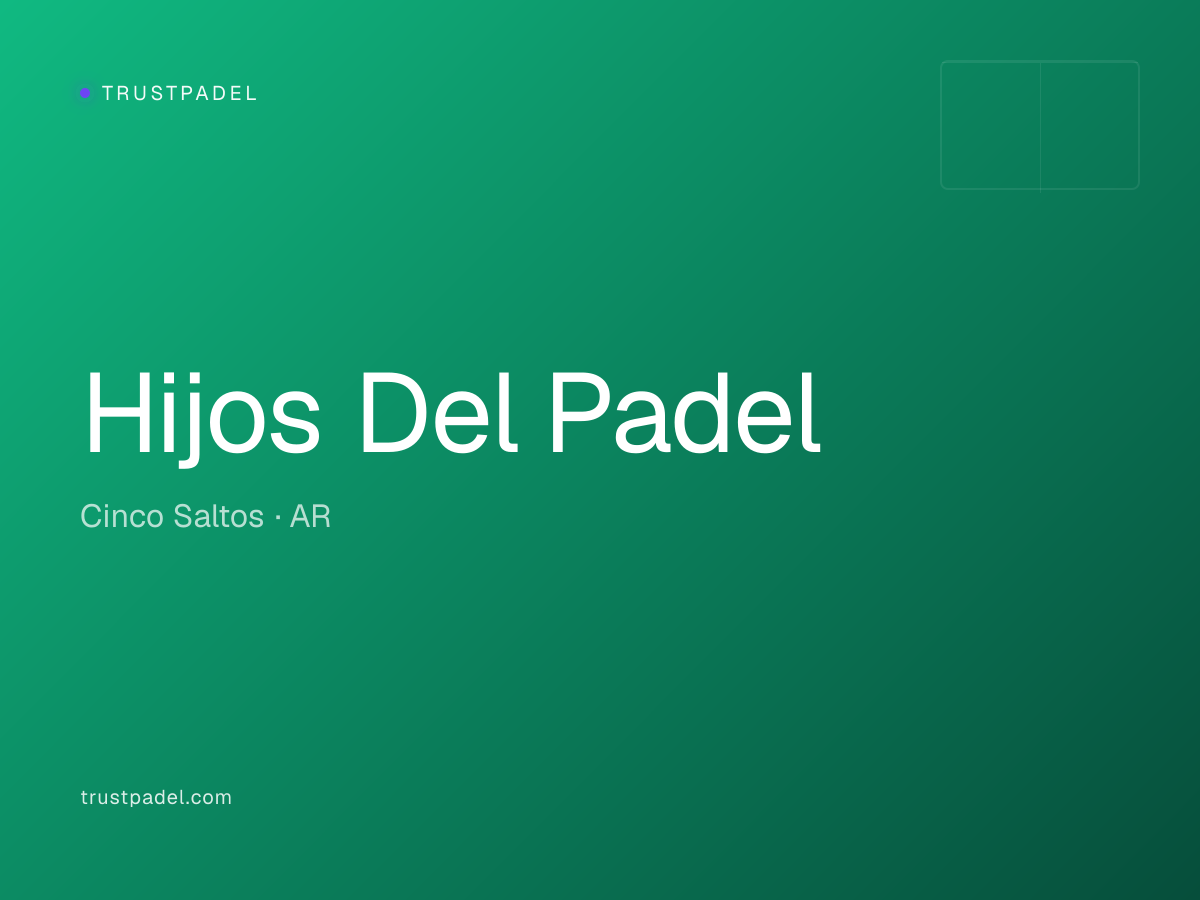 Hijos Del Padel padel club
