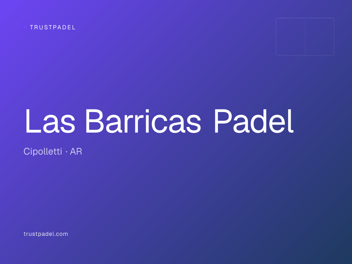 Las Barricas Padel padel club