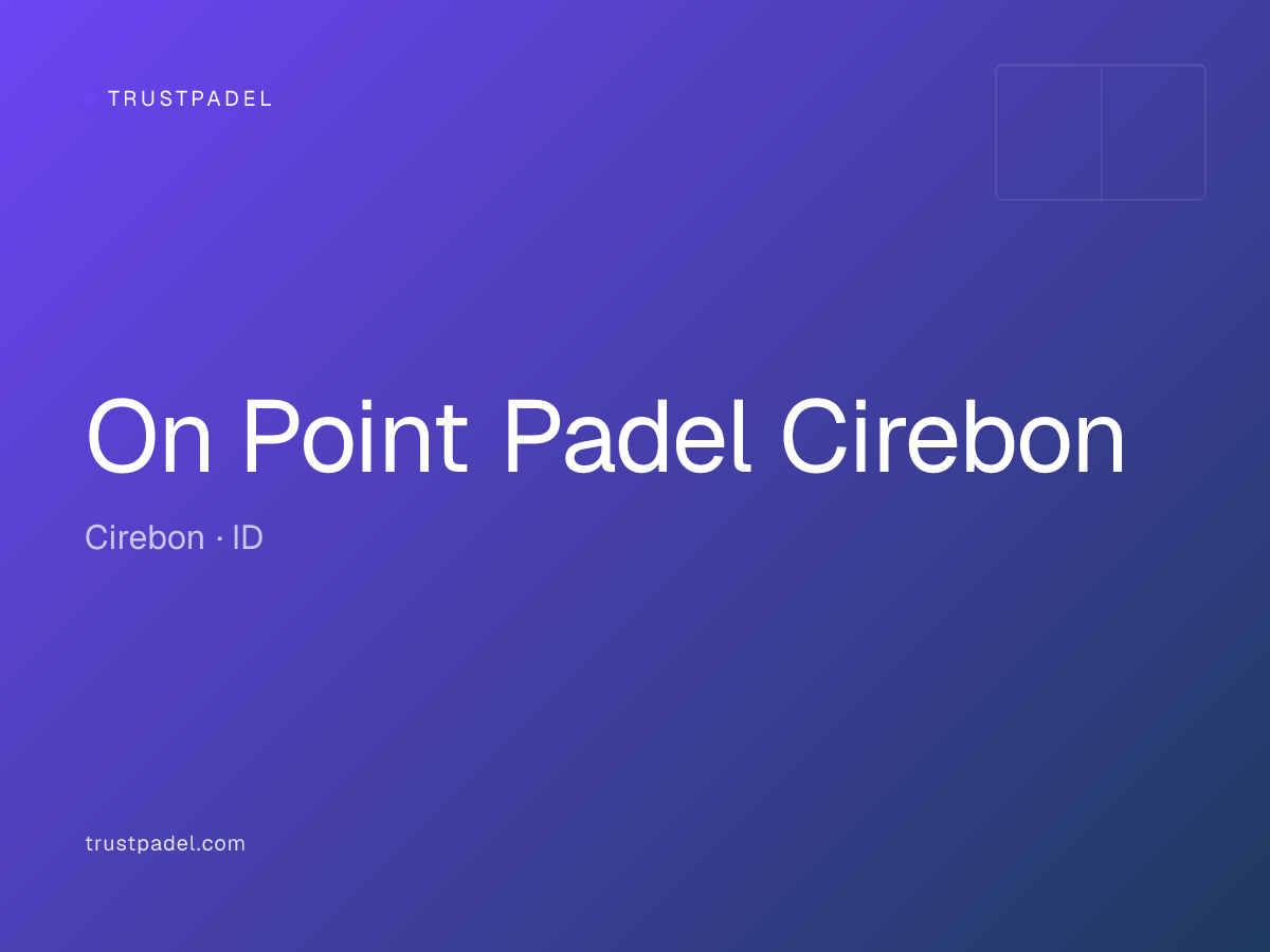 On Point Padel Cirebon padel club