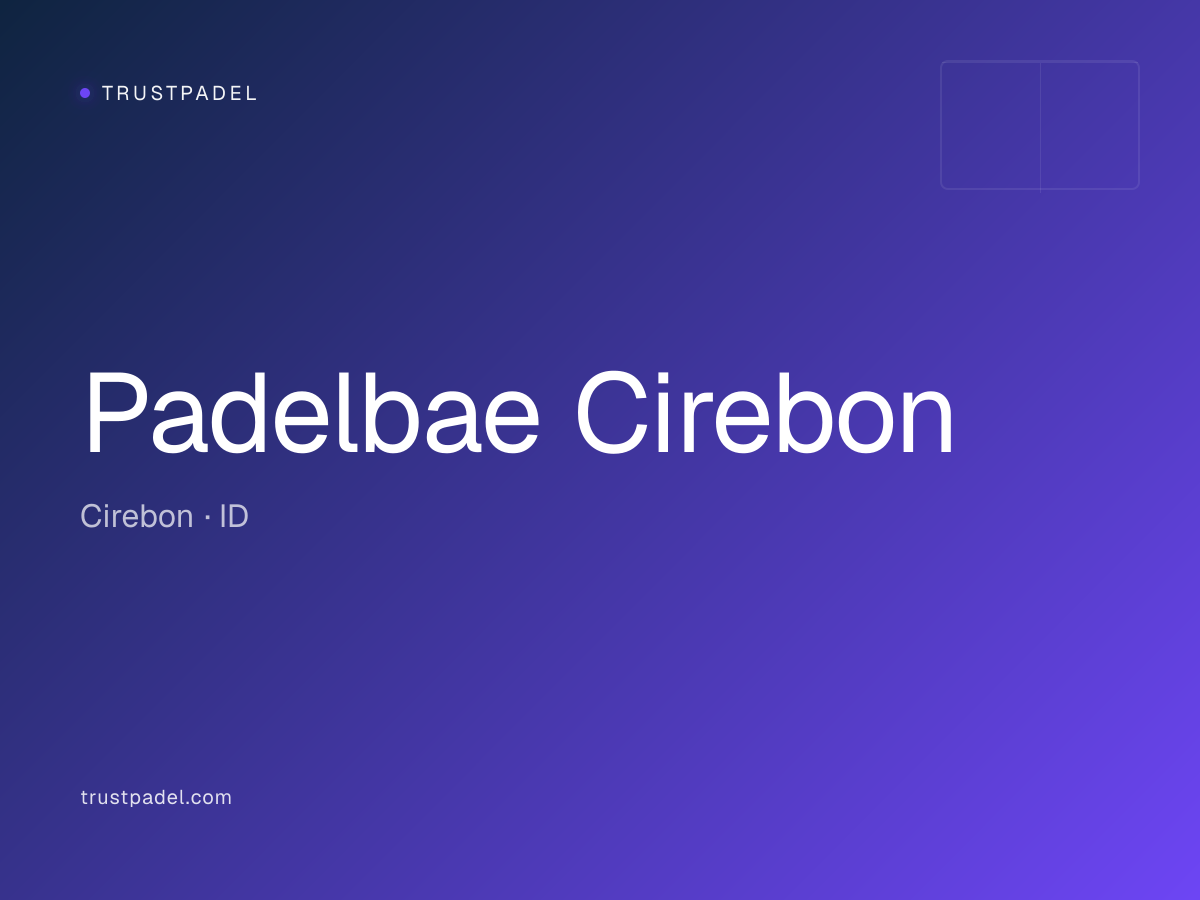 Padelbae Cirebon padel club