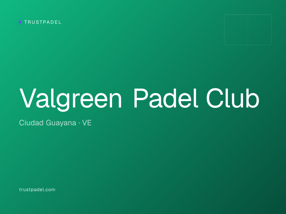 Valgreen Padel Club padel club
