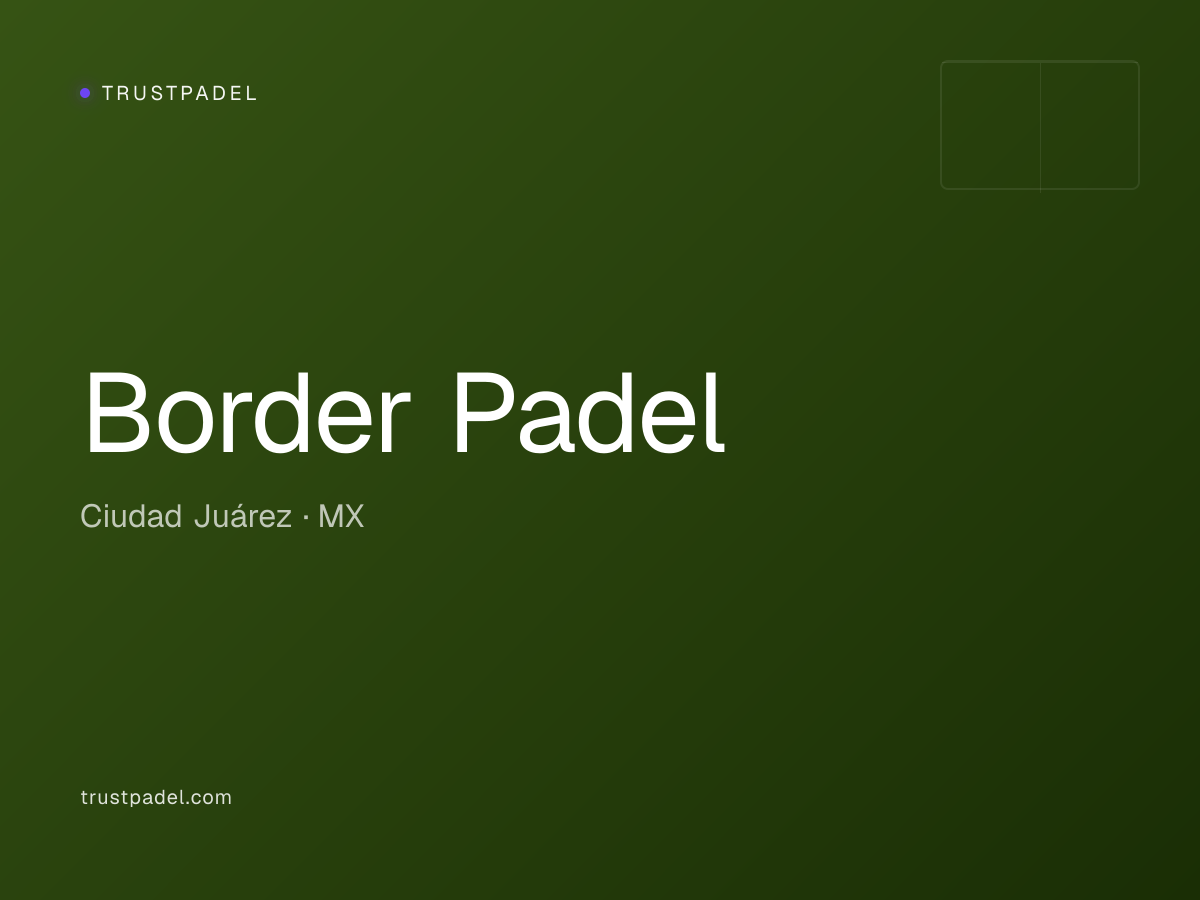 Border Padel padel club