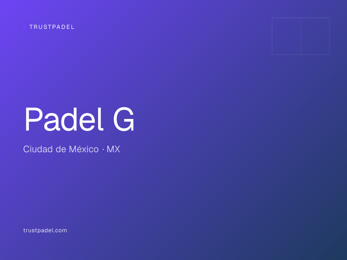 Padel G padel club