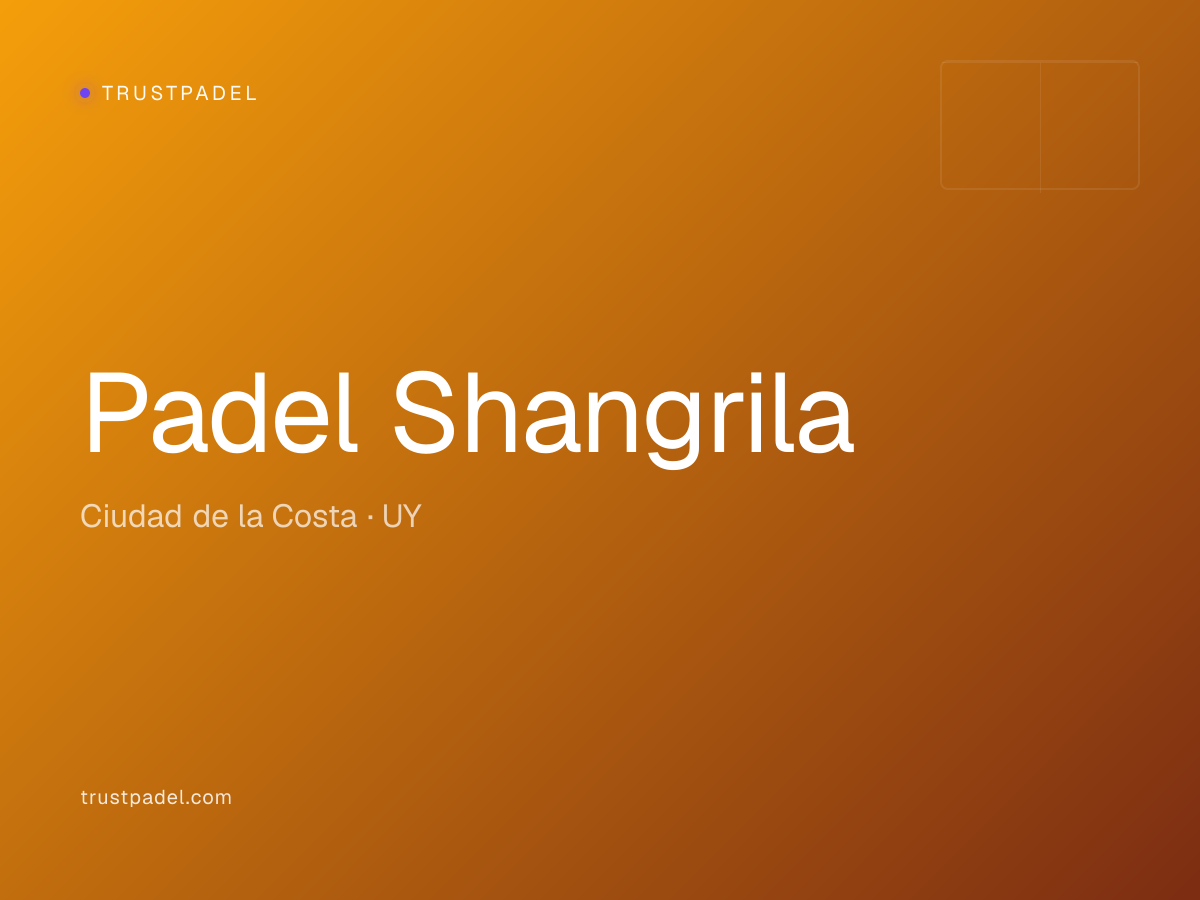 Padel Shangrila padel club