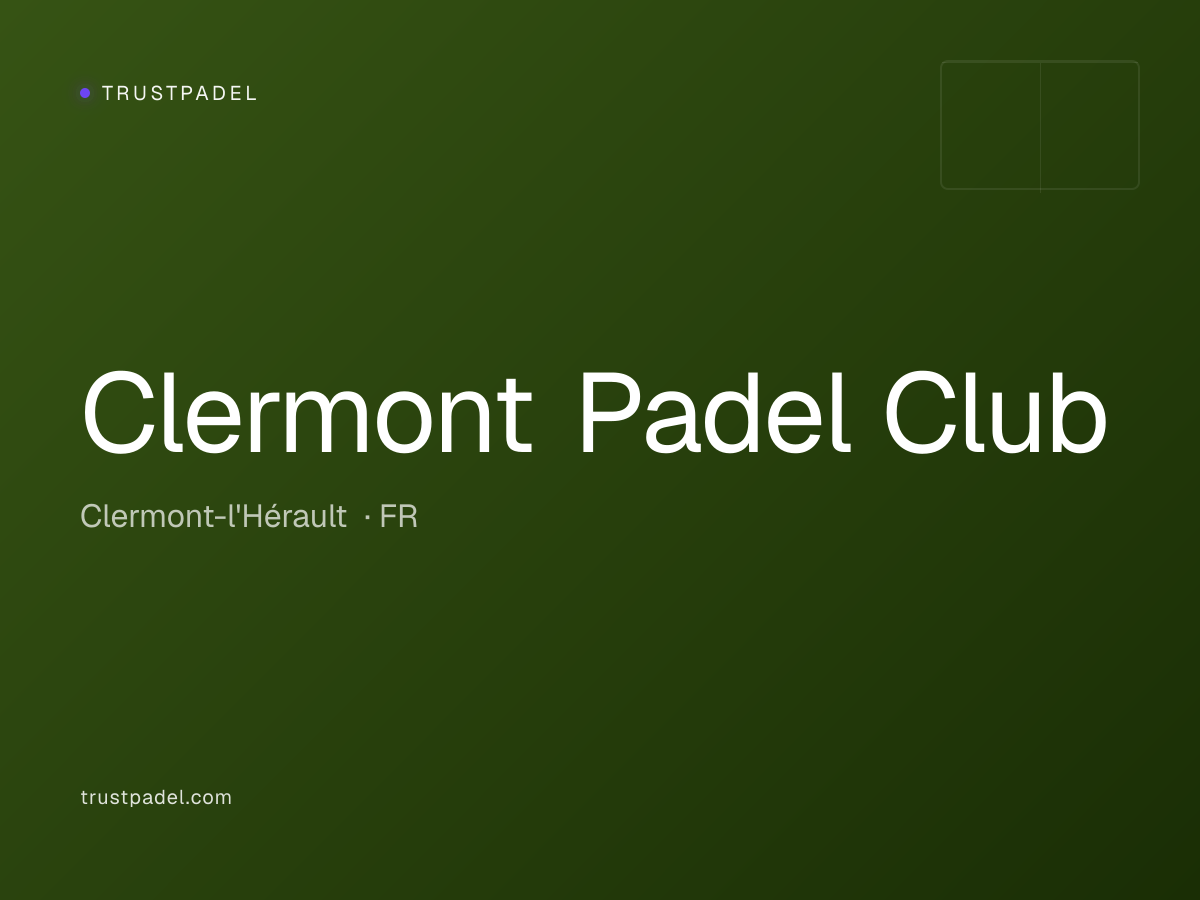 Clermont Padel Club padel club