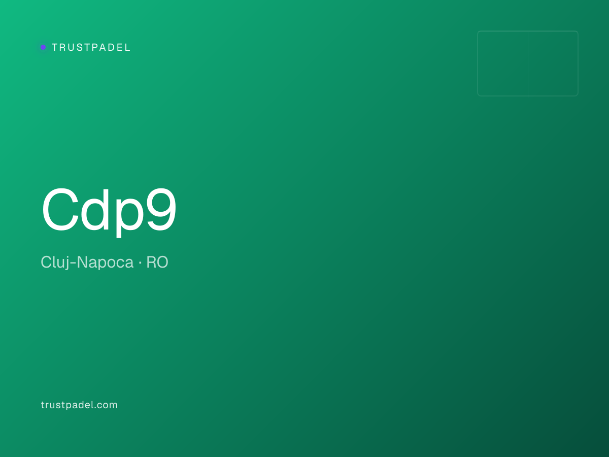 Cdp9 padel club