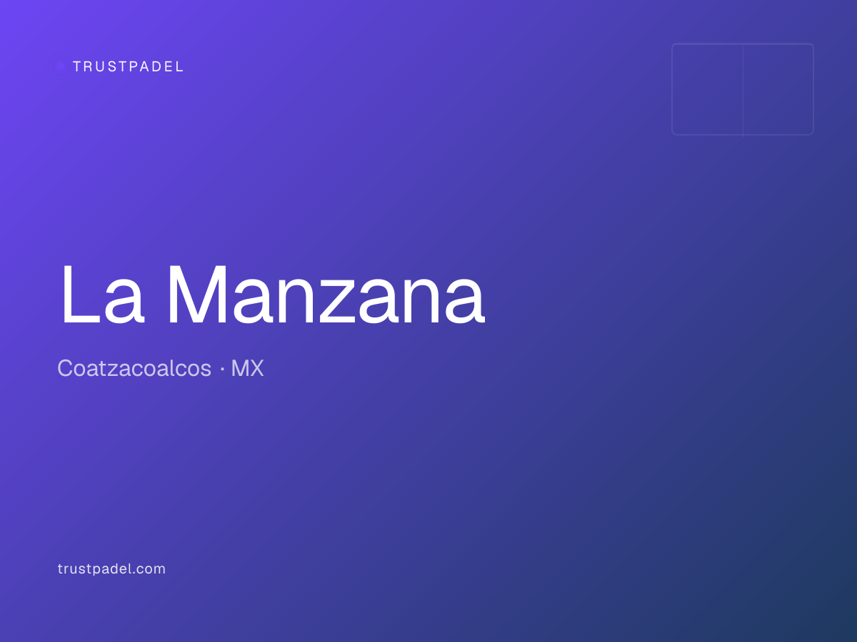 La Manzana padel club