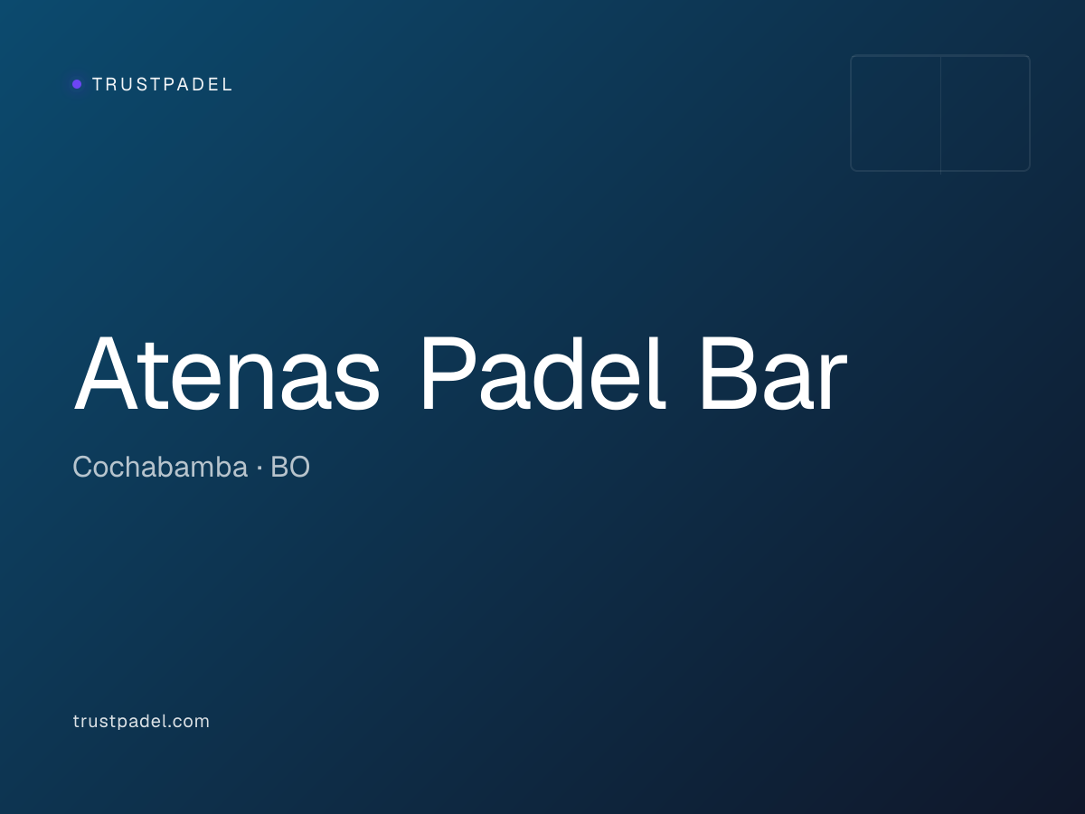 Atenas Padel Bar padel club