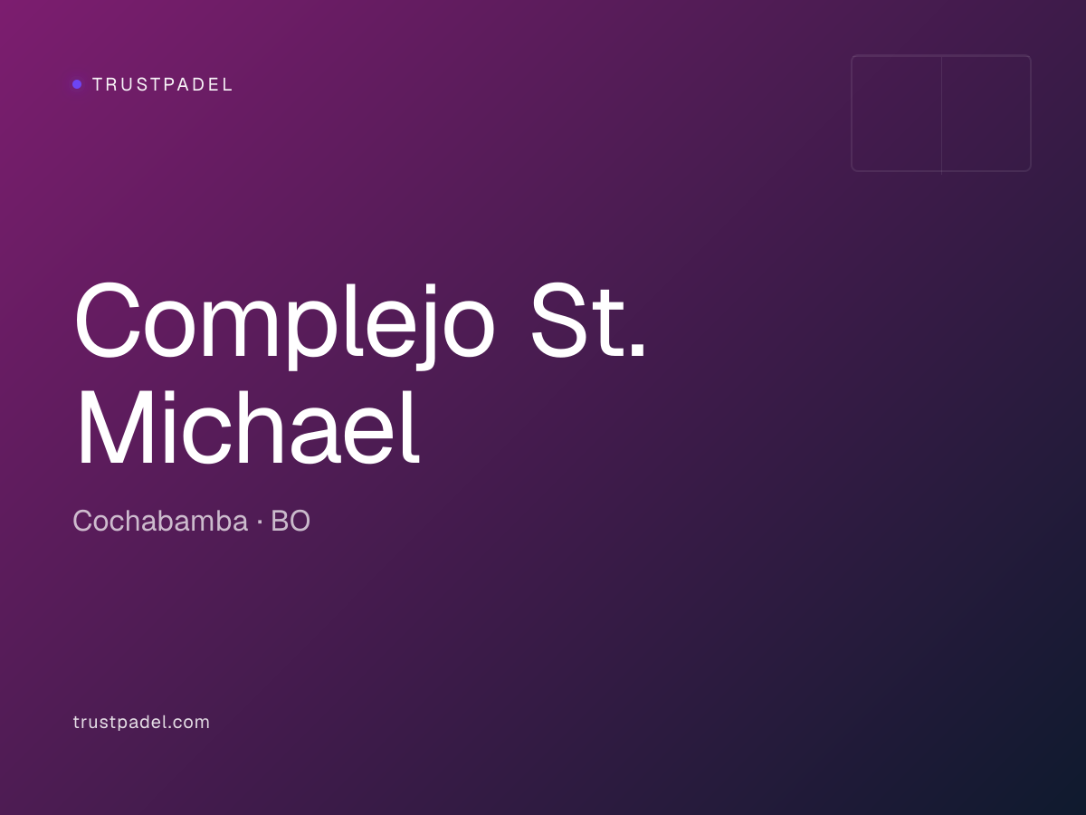 Complejo St. Michael padel club