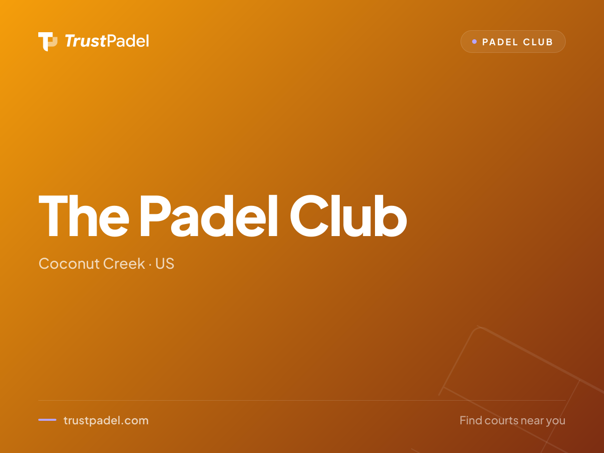 The Padel Club padel club
