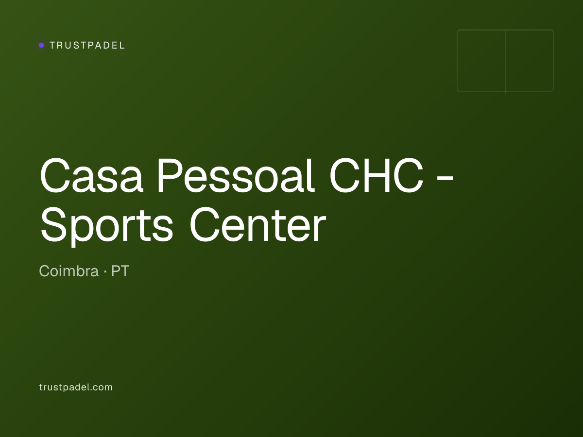 Casa Pessoal CHC - Sports Center padel club