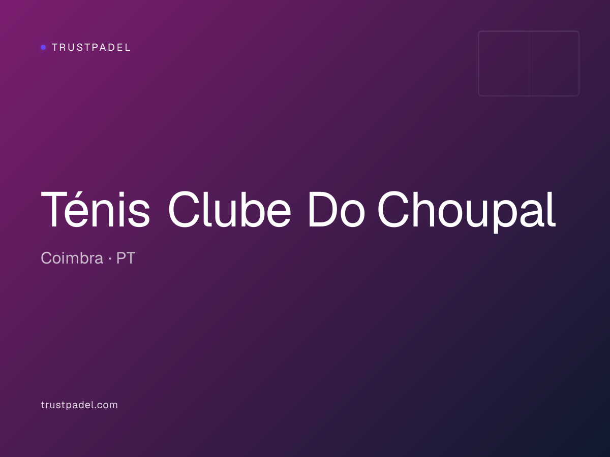 Ténis Clube Do Choupal padel club