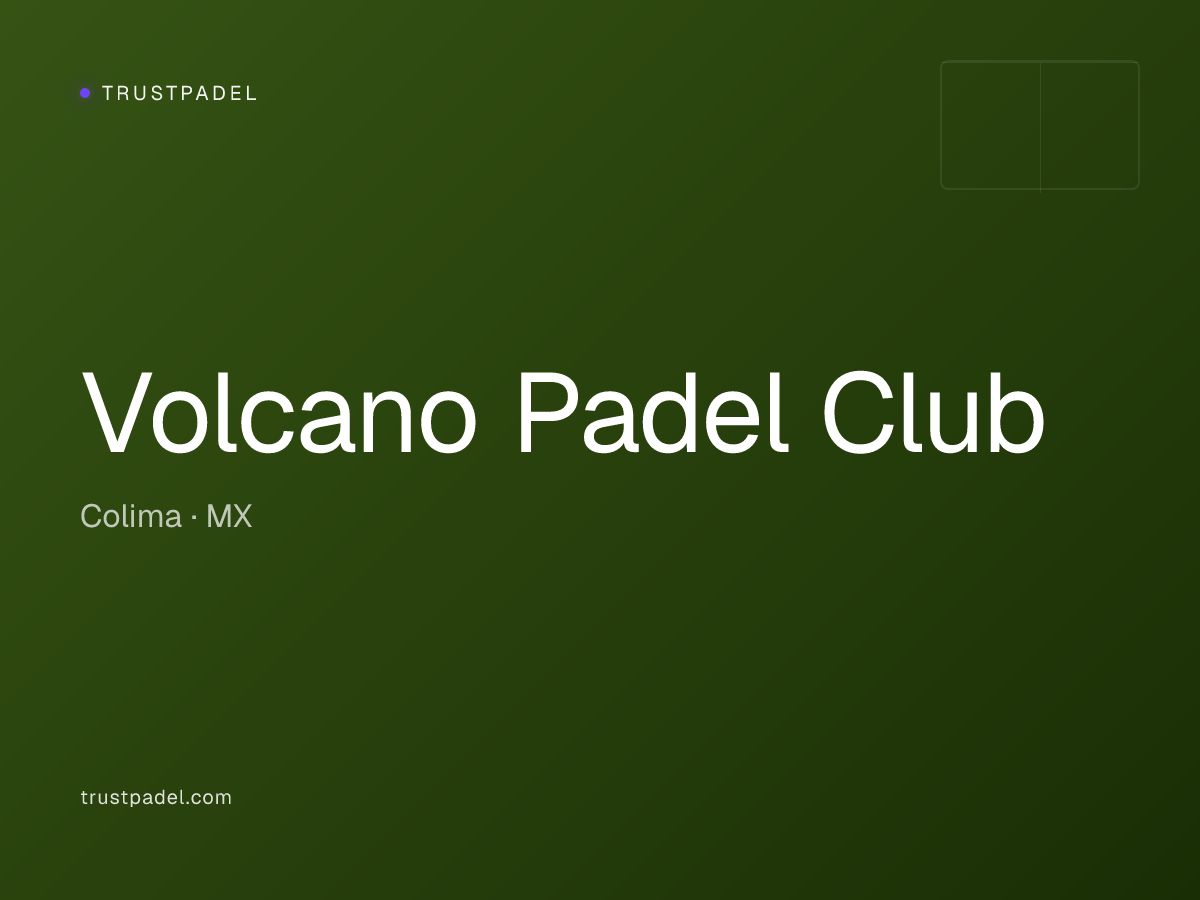 Volcano Padel Club padel club