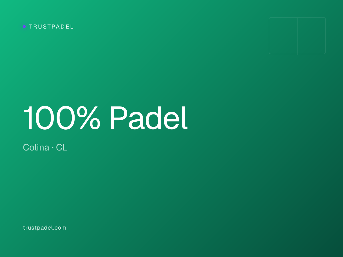 100% Padel padel club
